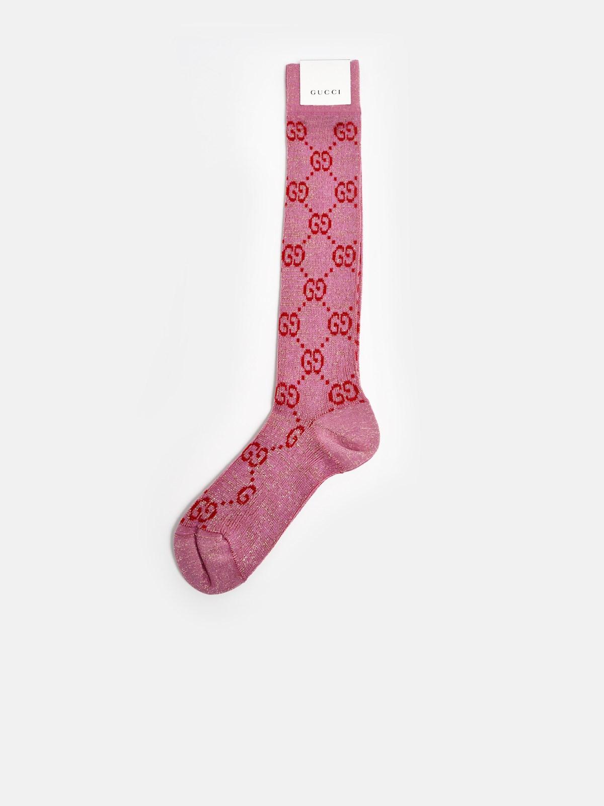 pink gucci socks