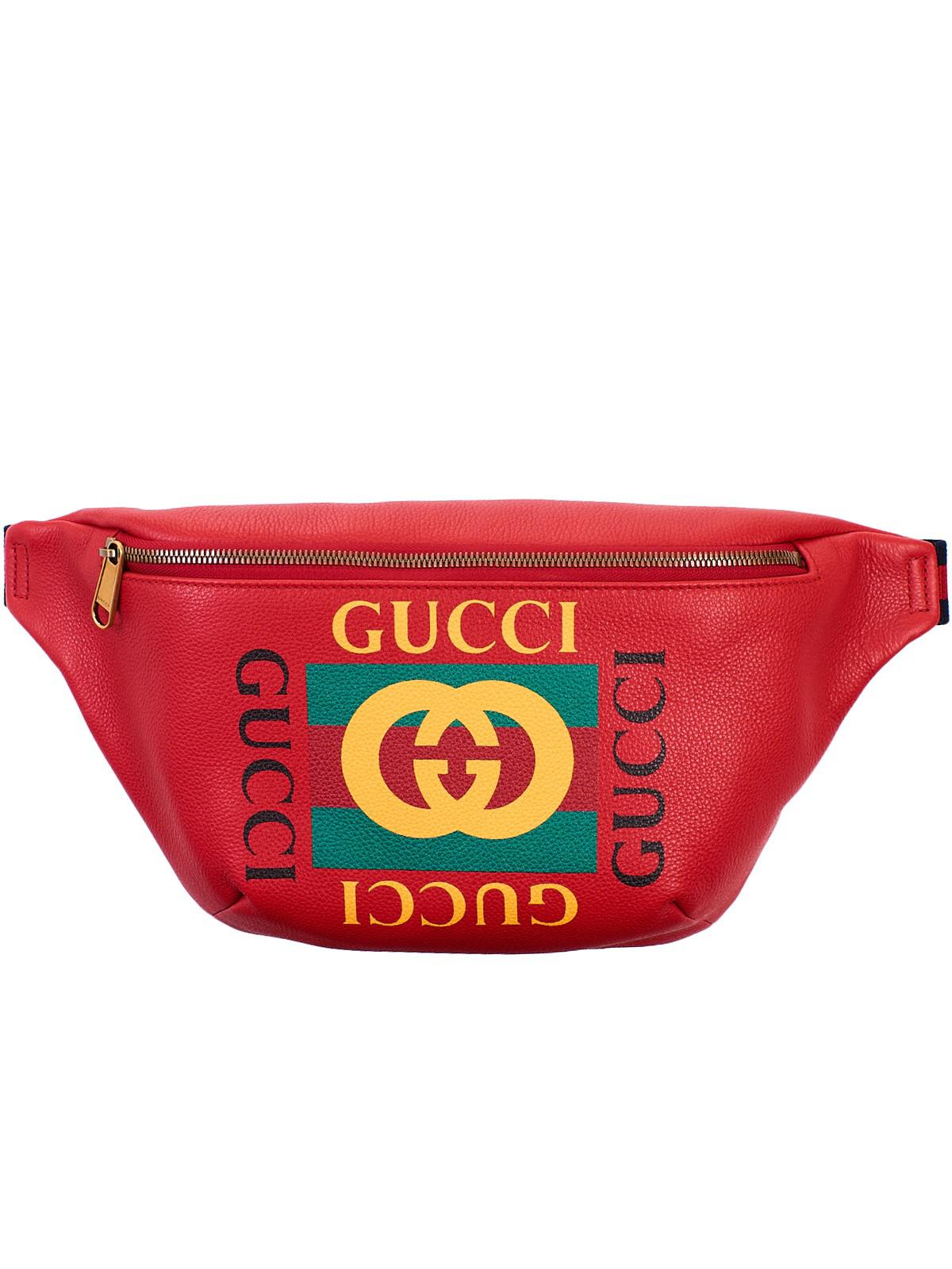 belt bag gucci red