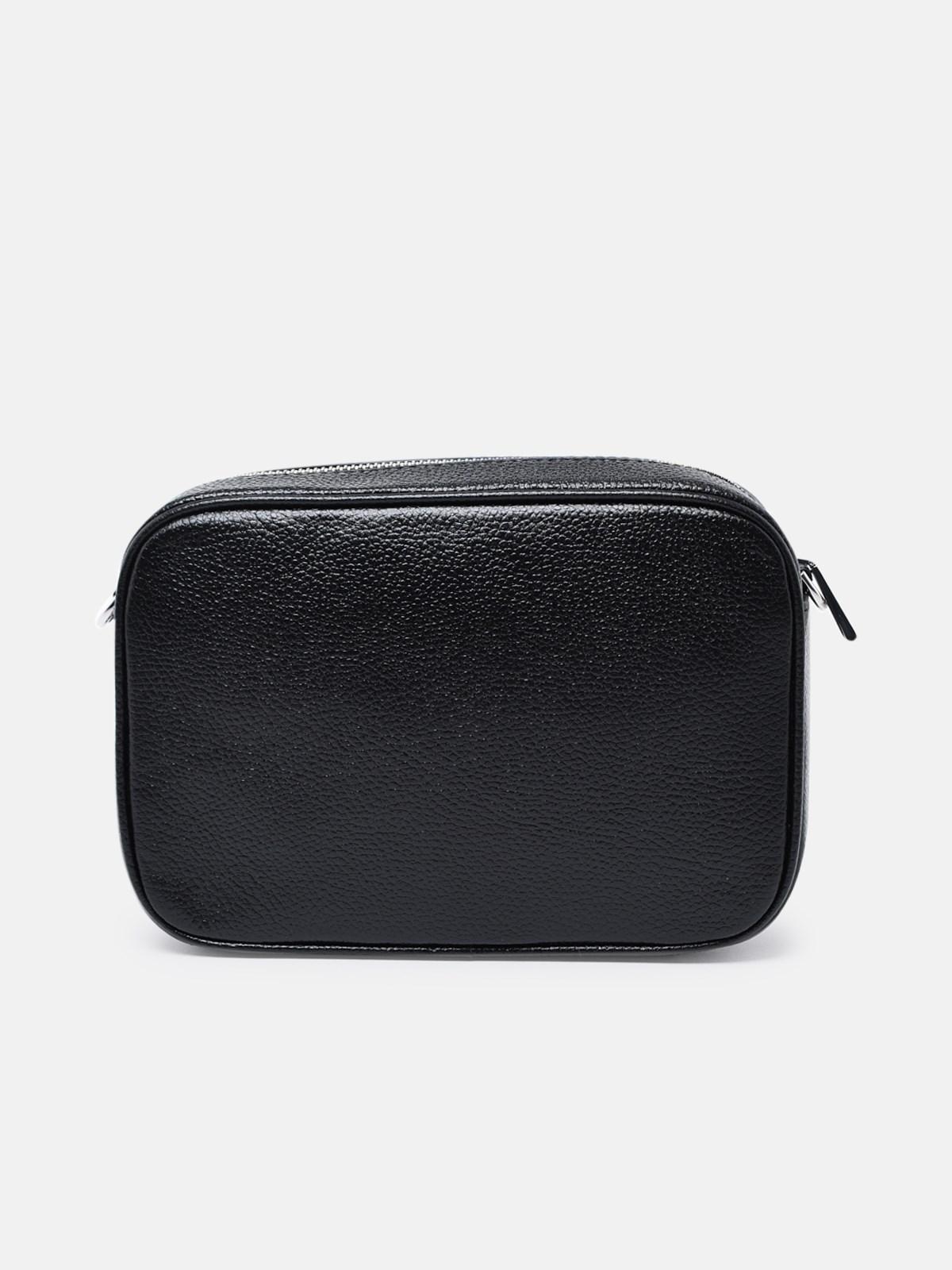 michael kors ginny leather crossbody black