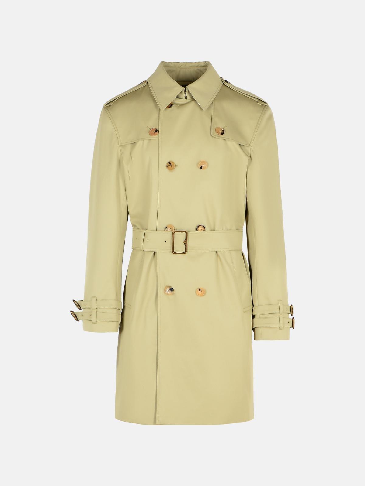 Trench Verde da uomo Lyst