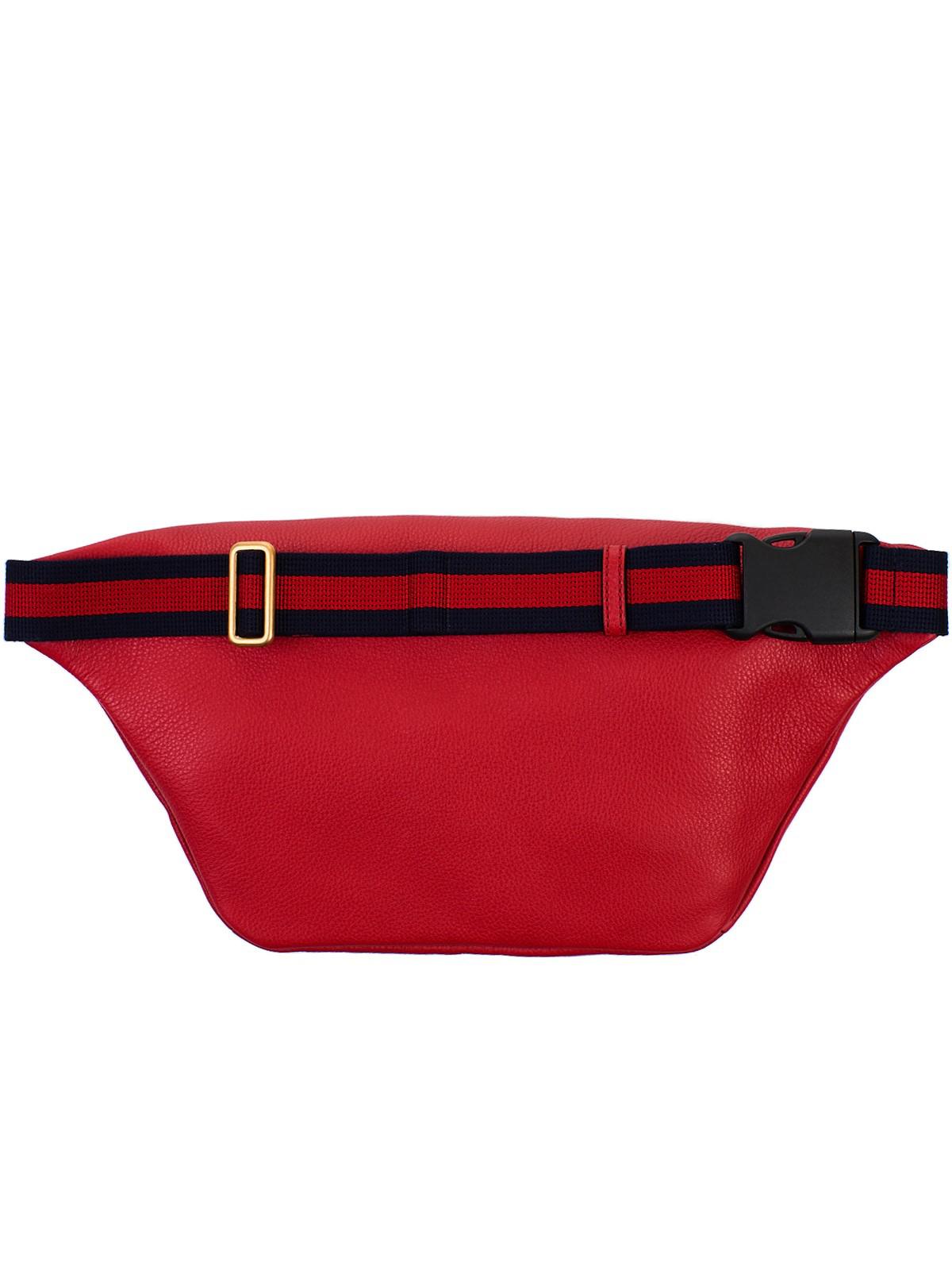 waist bag gucci red