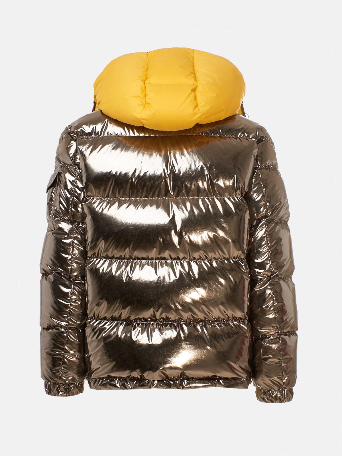 2 Moncler 1952 Silver And Yellow Prele Down Jacket in Metallic for Men |  Lyst