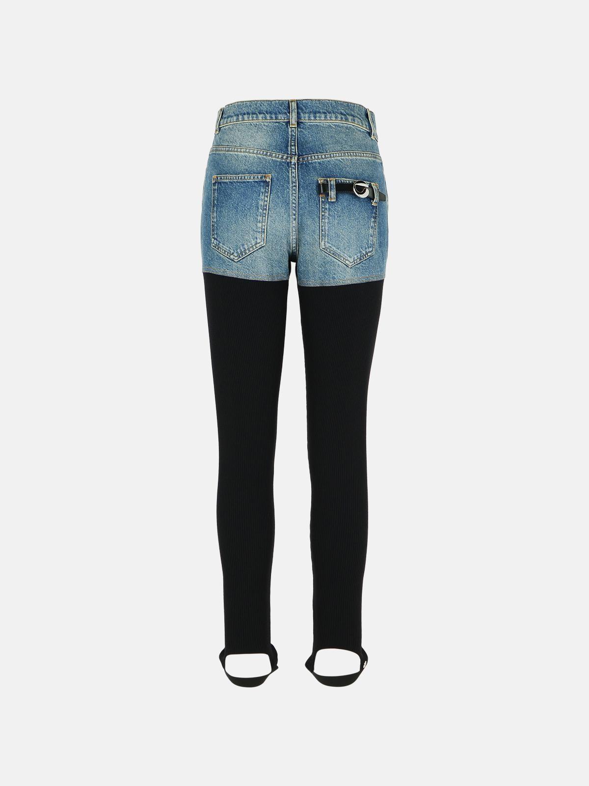 【関税&送料込】Coperni Jeans Blue Hybrid Jeans by Coperni on Sale