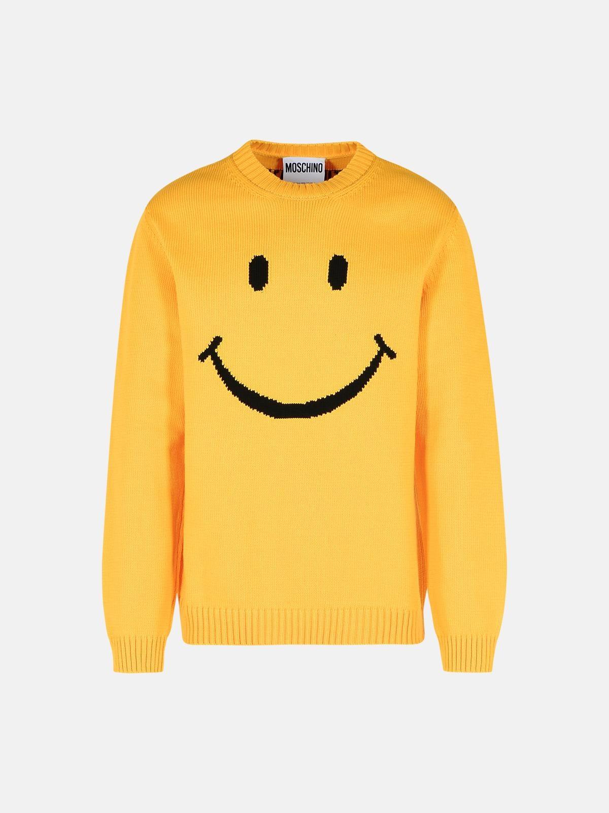 【送料&関税込】Moschino Smile Quilted Bermuda Moschino Breakfast Cotton-Blend Sweater | Saks Fifth Avenue