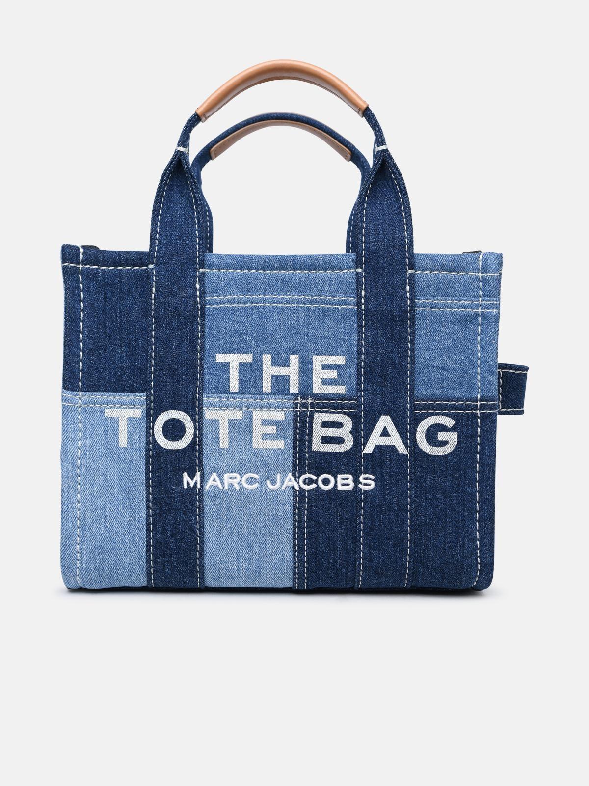 Marc Jacobs Medium 'Tote' Cotton Bag in Blue | Lyst