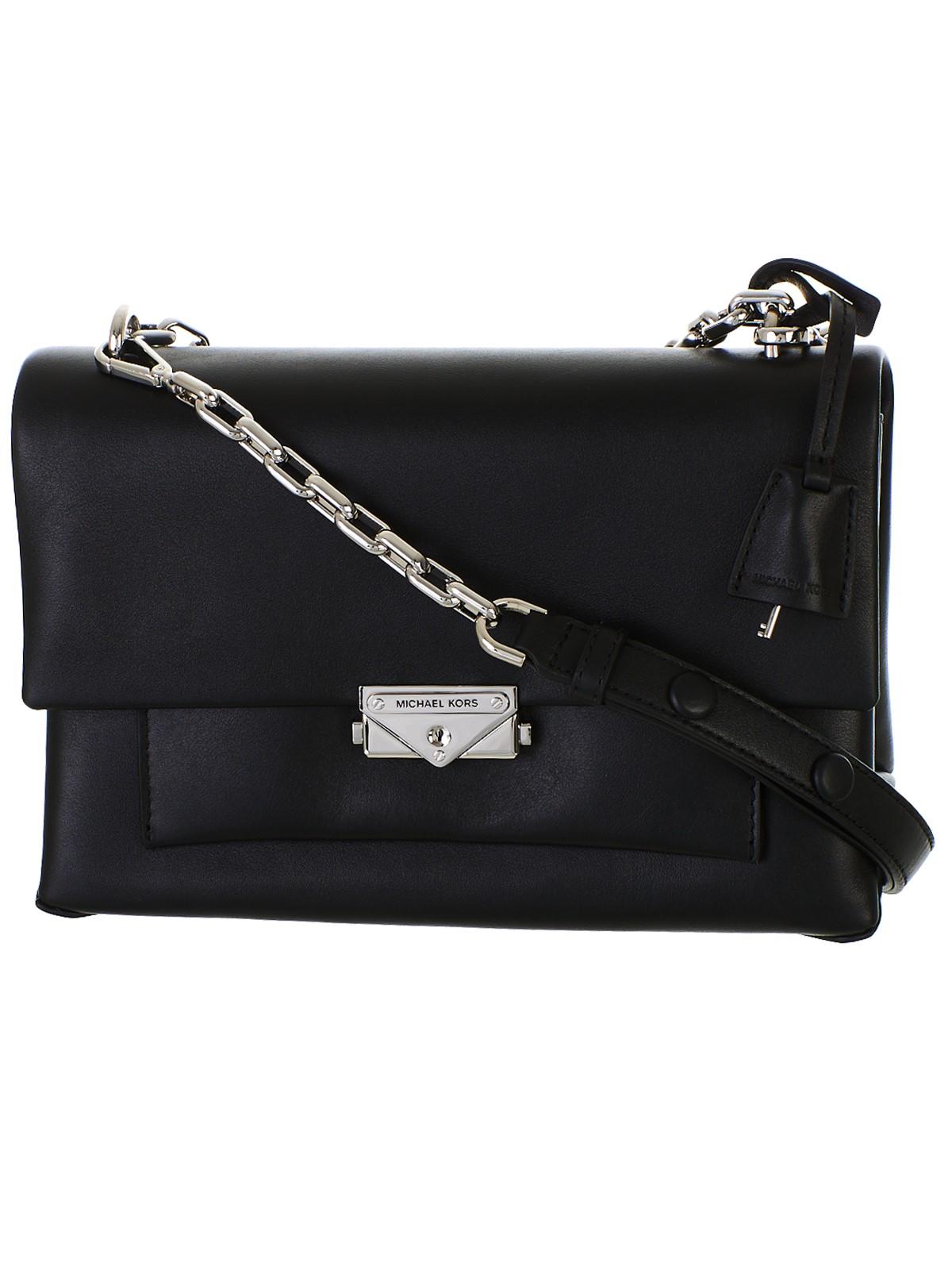 michael kors cece small leather chain messenger bolsa