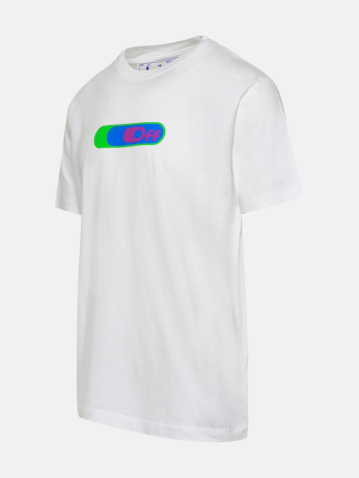 Off-White c/o Virgil Abloh Off- Weed Cotton T-shirt in White for Men |