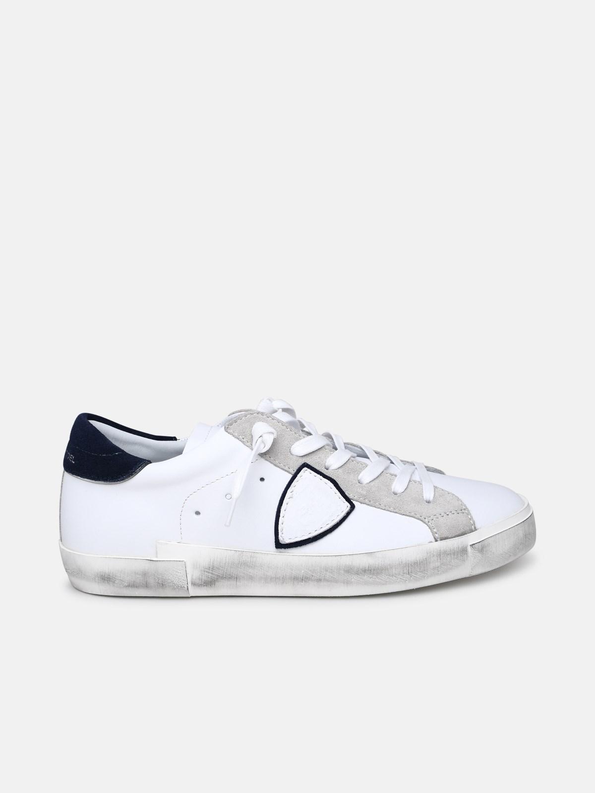 Philippe Model Prsx Sneakers In Leather in White for Men | Lyst