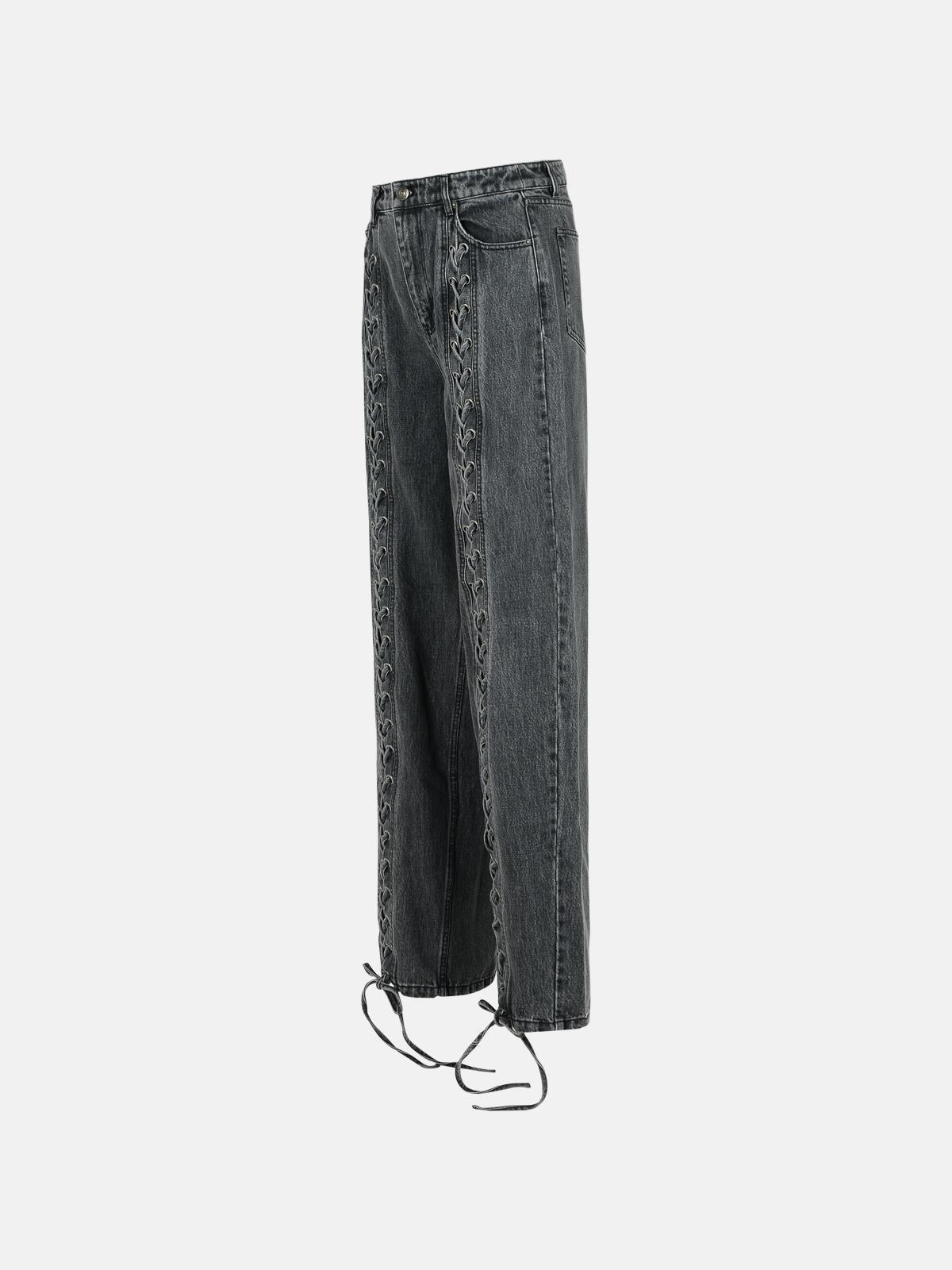 デニム・ジーパン ROTATE BIRGER CHRISTENSEN Jeans 'Twill High Rise' Black ROTATE BIRGER CHRISTENSEN Straight-leg jeans for Women