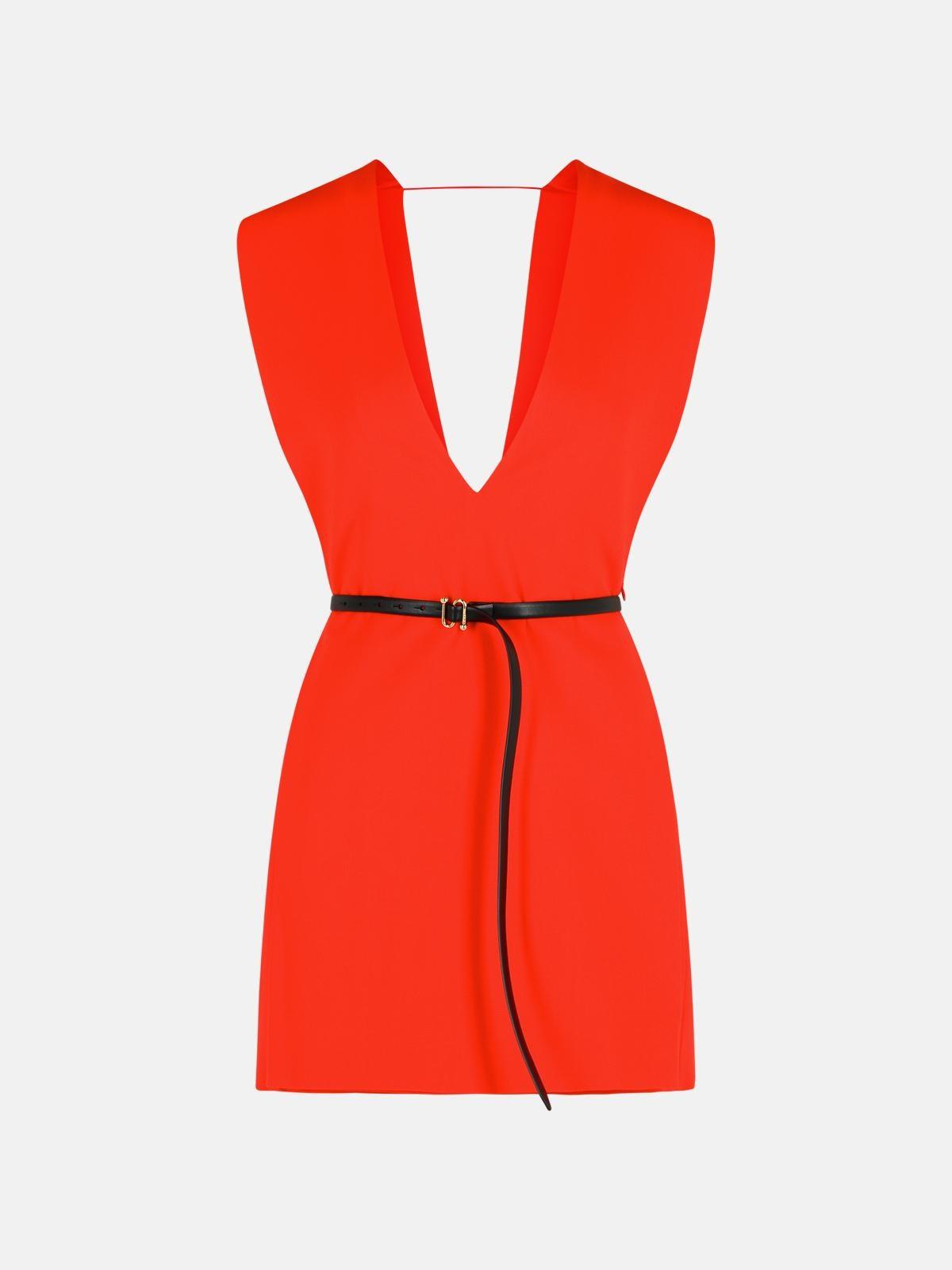 ワンピース SPORTMAX 'Agrume1234' dress Red Sportmax 'agrume' Viscose Dress in Red | Lyst