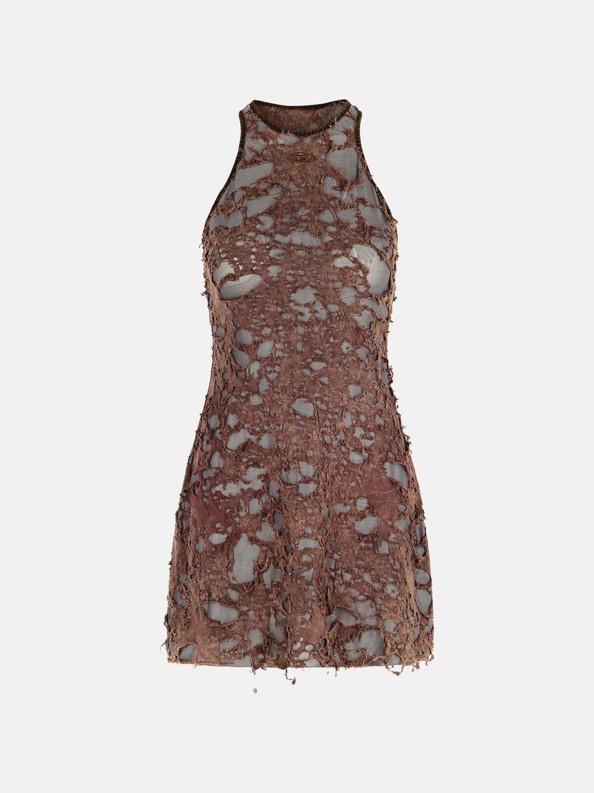 オールインワン・サロペット Diesel M-Calimera Brown Cotton Long Dress Diesel M-Calimera Maxi Dress | Brown | FARFETCH
