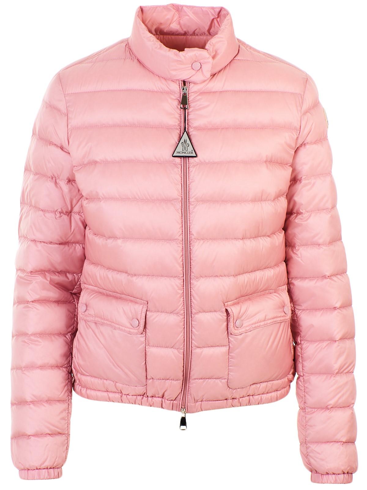 Moncler Synthetic Piumino Lans Rosa in Pink - Lyst