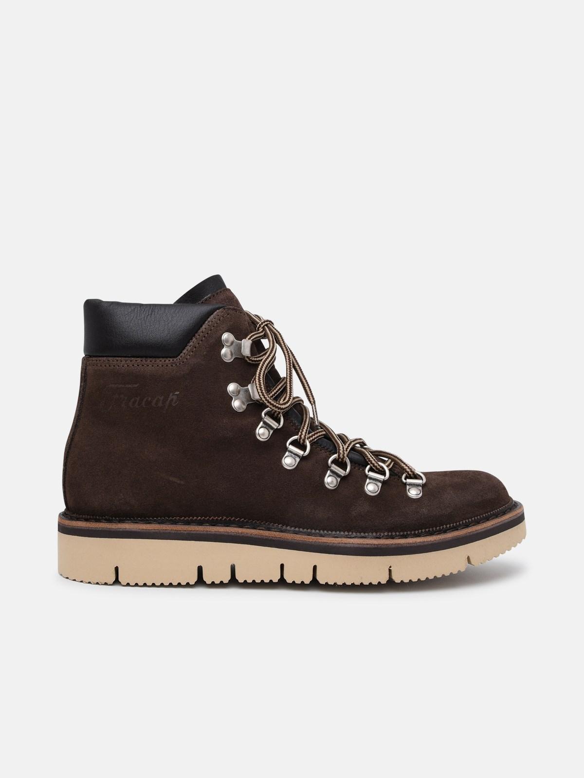 Fracap A300 Suede Boots in Brown for Men | Lyst