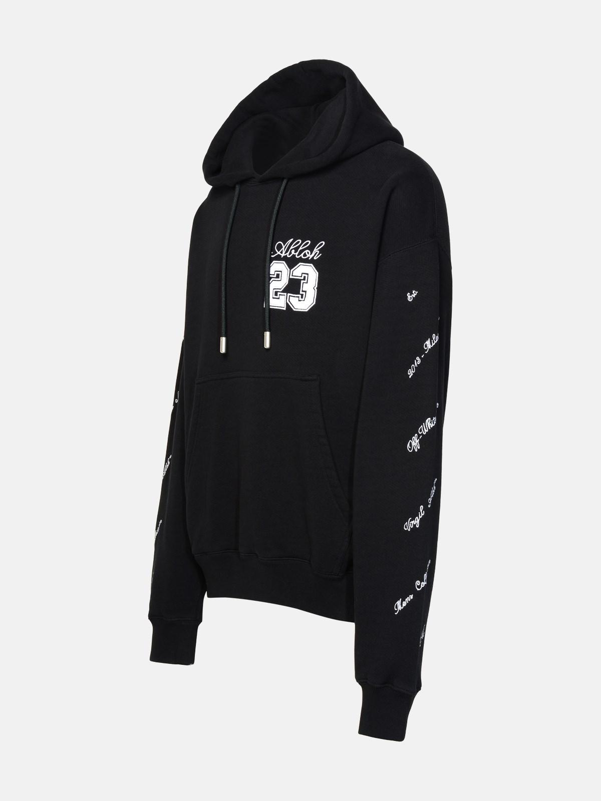 Off White c o Virgil Abloh skate 23 Cotton Sweatshirt in Blue