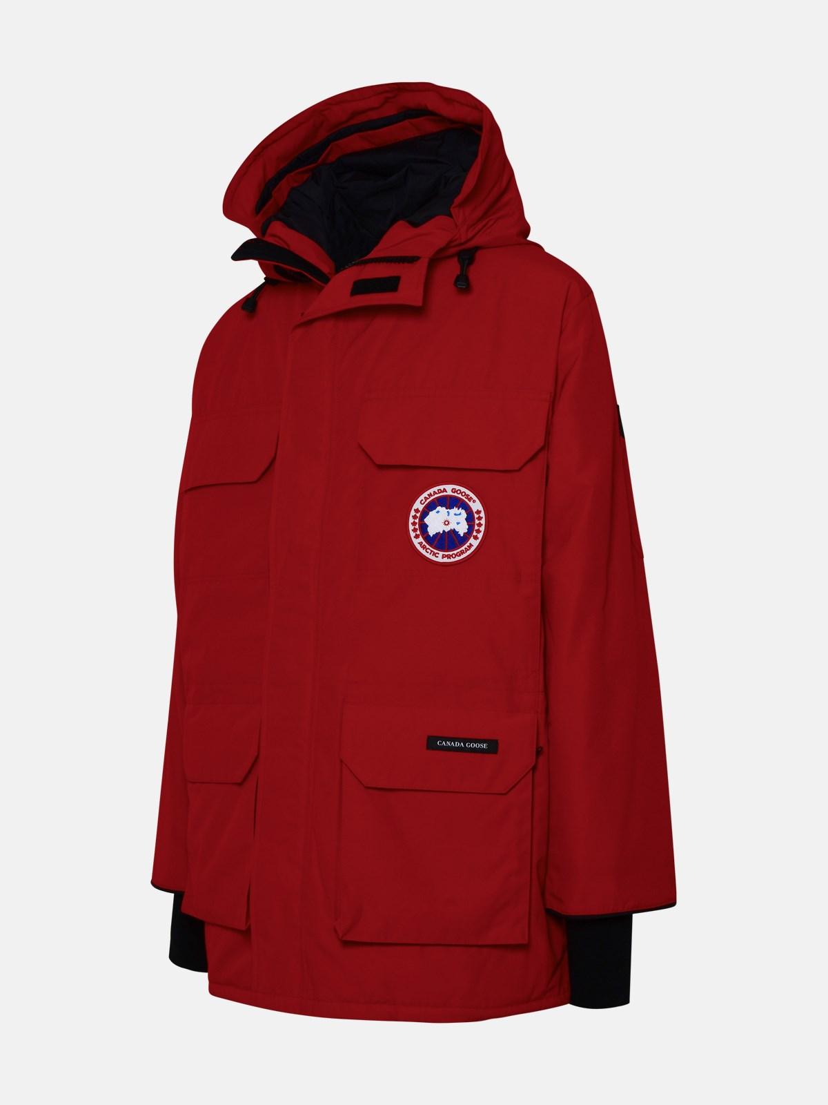 Canada goose clearance expedition parka red