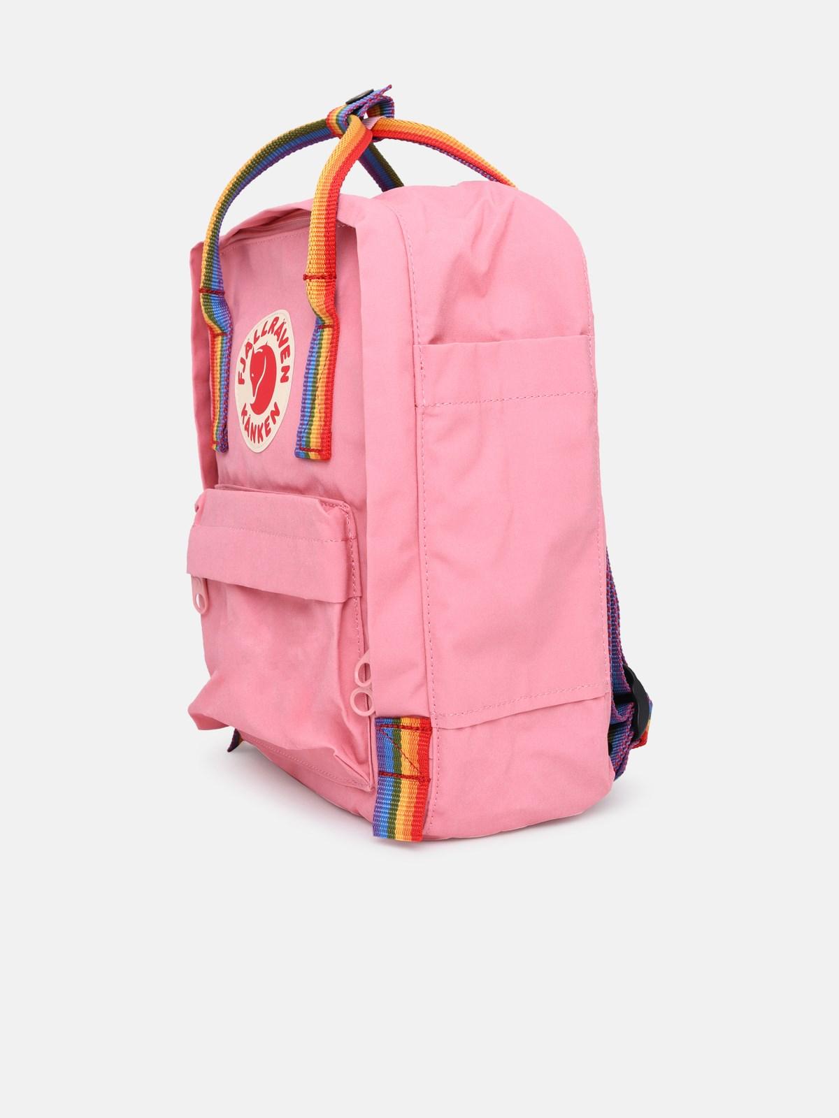 Fjallraven Fjällräven Vinylon Kanken Rainbow Mini Backpack in Pink | Lyst