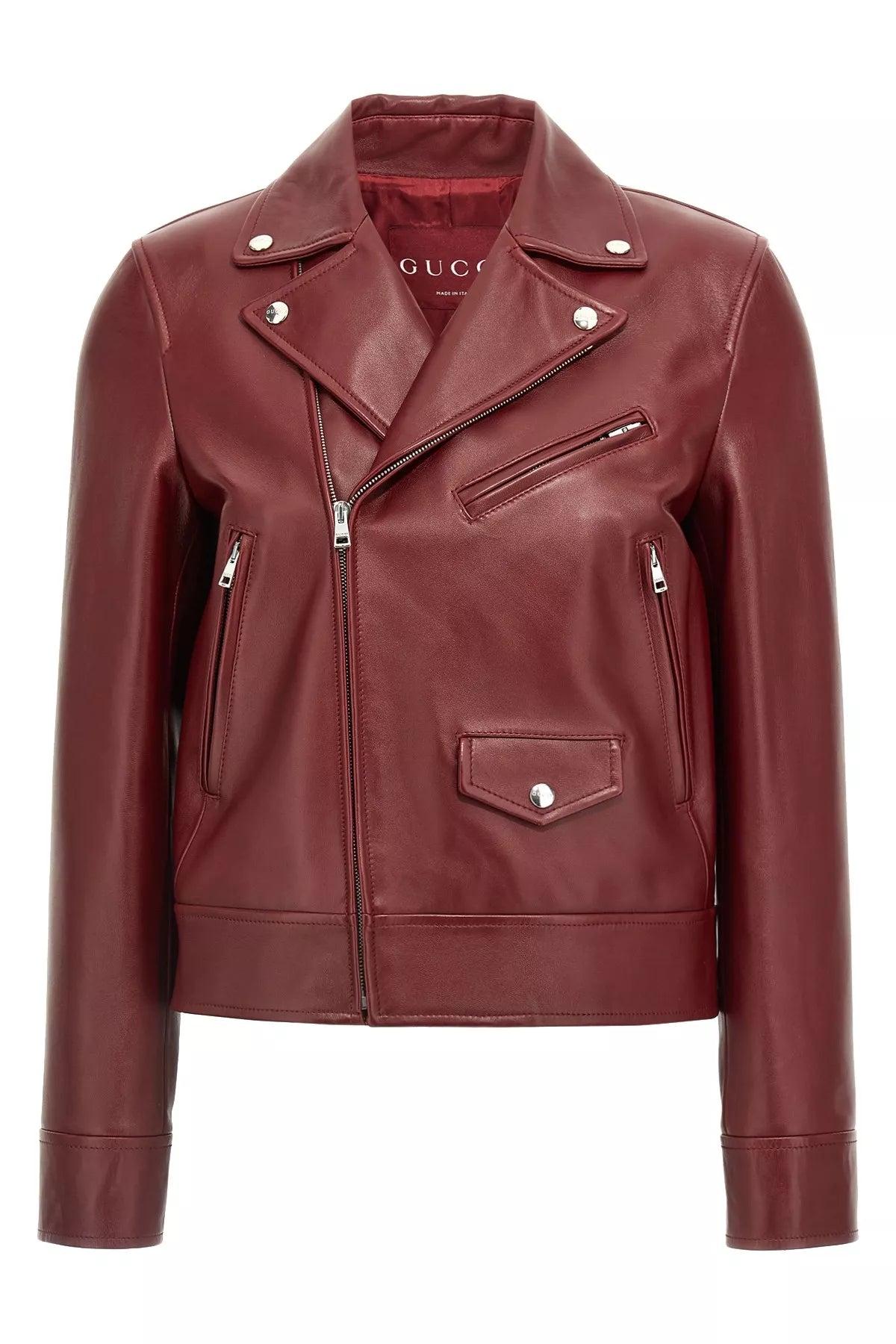 Women's Gucci Leather jackets | Lyst Women's Gucci Leather jackets | Lyst