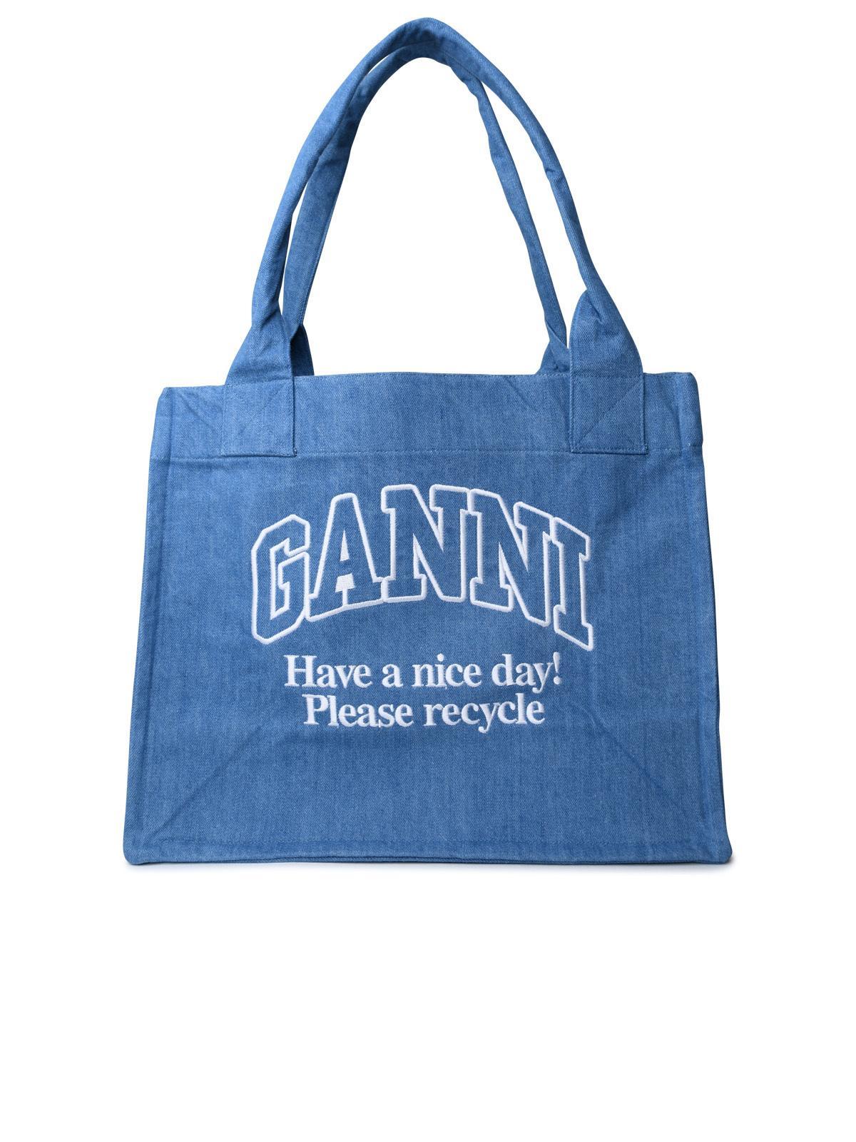 Ganni Bags in Blue | Lyst