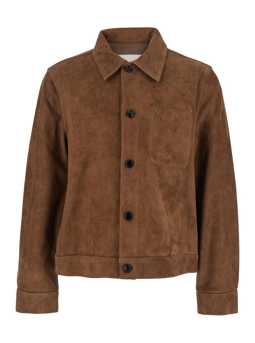SALE【AMI】ボタンジャケット Ami Alexandre Mattiussi ボタン ジャケット ブラック | AMI PARIS