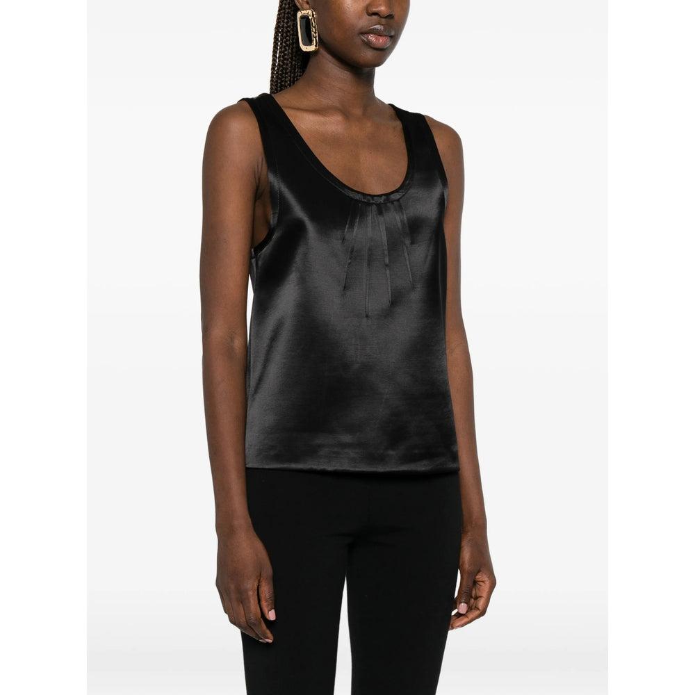 Women's Saint Laurent Sleeveless and tank tops | Lyst