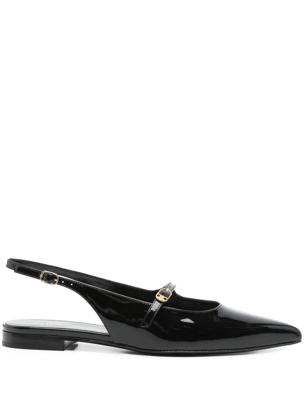 VIP【送料関税込】CELINE JUDY PATENT LEATHER BALLETS Celine Judy Patent Leather Ballets in Black | Lyst