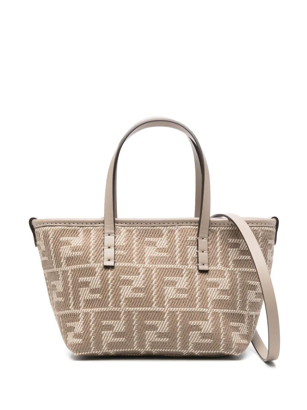 【関税＆送料込み】Fendi Denim-Effect Ff Jacquard Roll Mini Fendi Denim-effect Ff Jacquard Roll Mini Bag – Modecraze Inc.