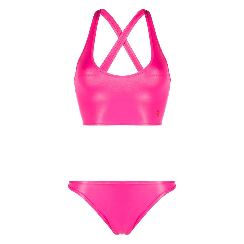 ビキニ The Attico Red Adjustable Laces Bikini The Attico Red Adjustable Laces Bikini in Red | THE LIST