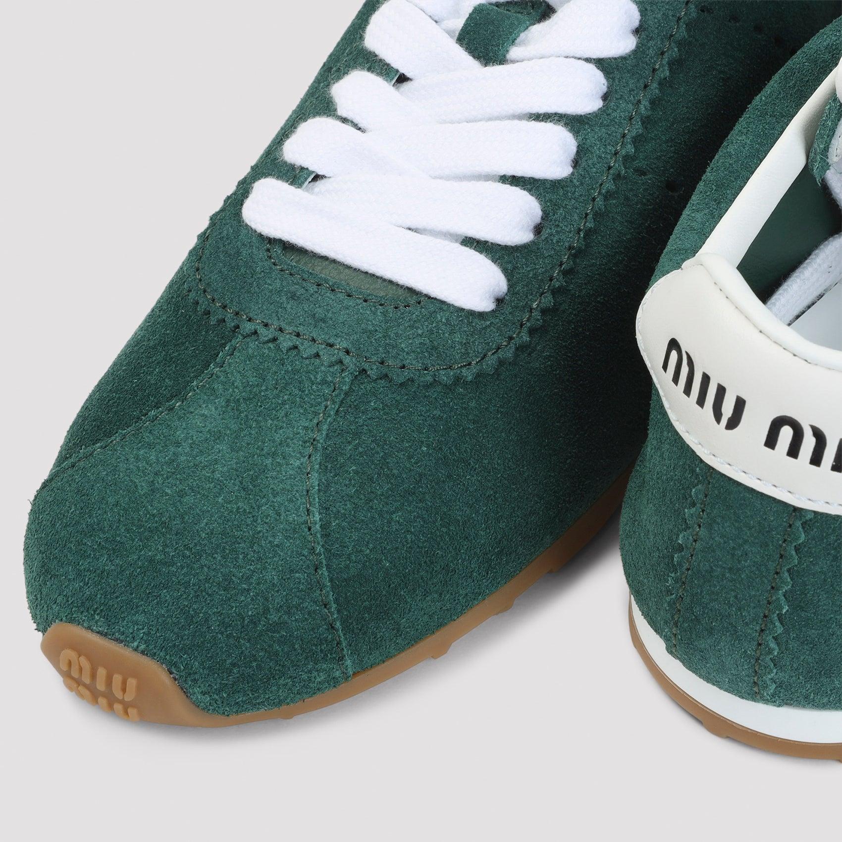 Miu Miu Low-top sneakers for Women | Online Sale up to 34% off | Lyst