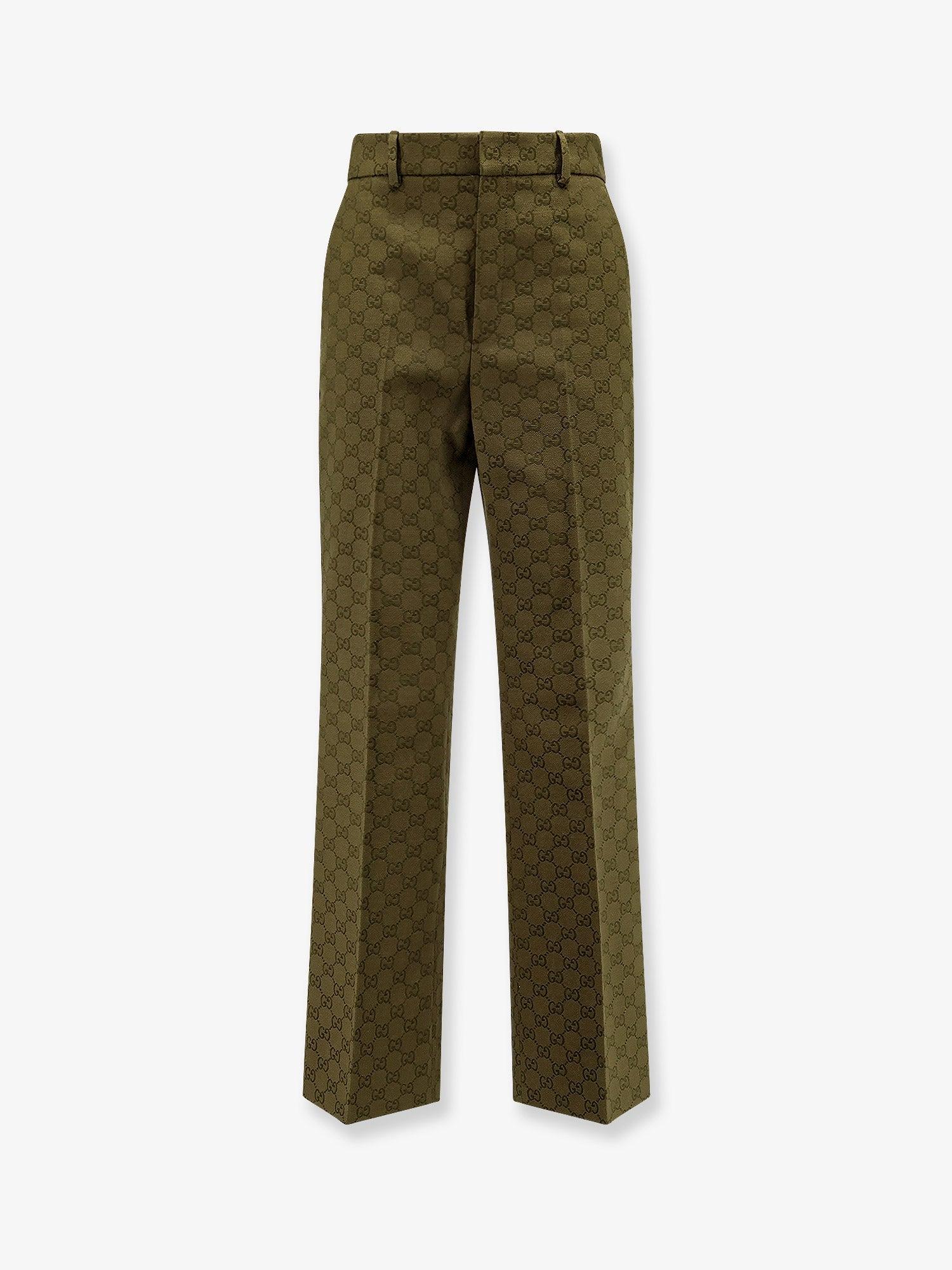 Green Gucci Pants for Women | Lyst