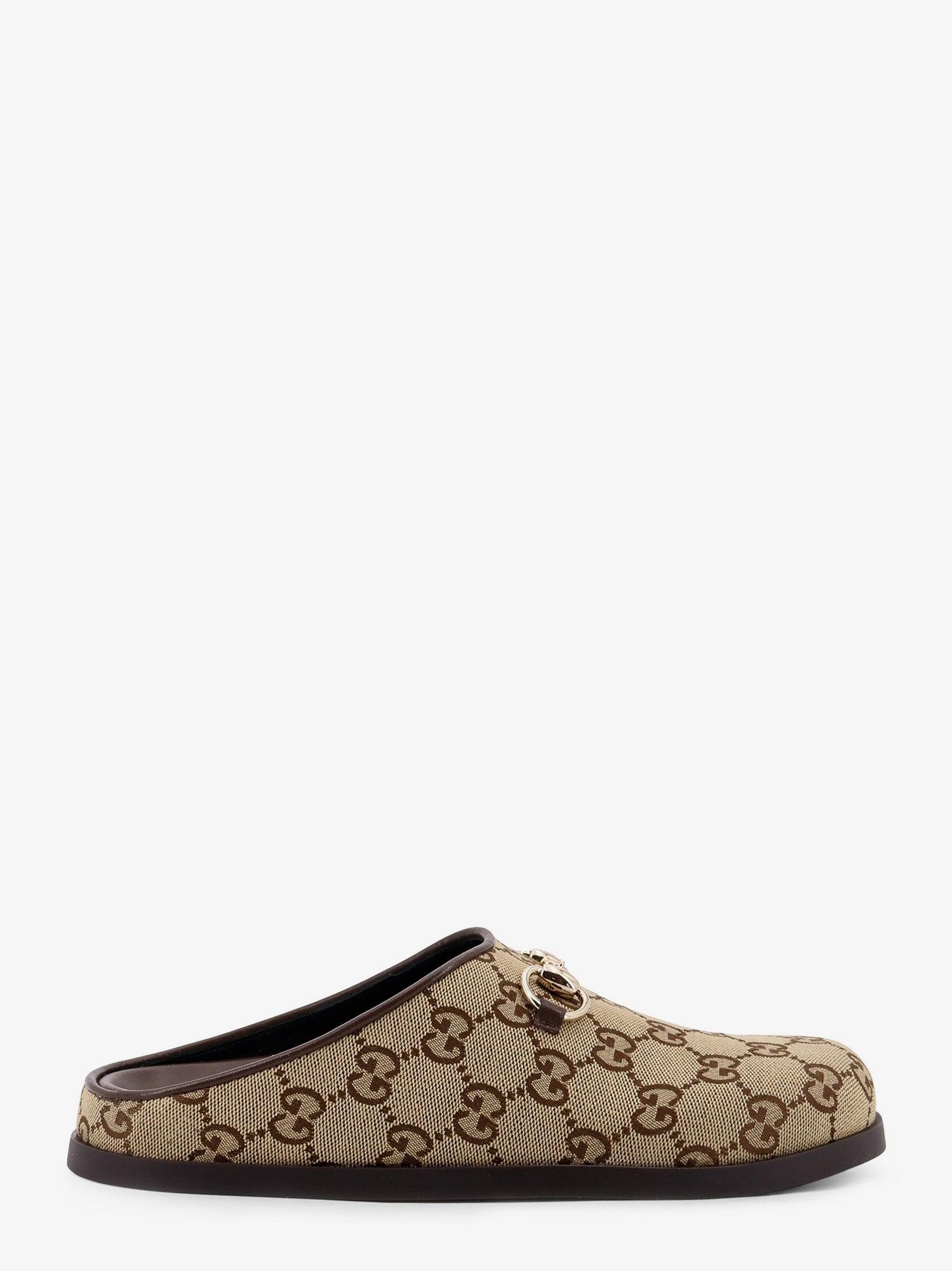 サンダル・ミュール Gucci Princetown Supreme Gg Fabric Mule Gucci Women's Princetown Mules - Slippers - Free Shipping