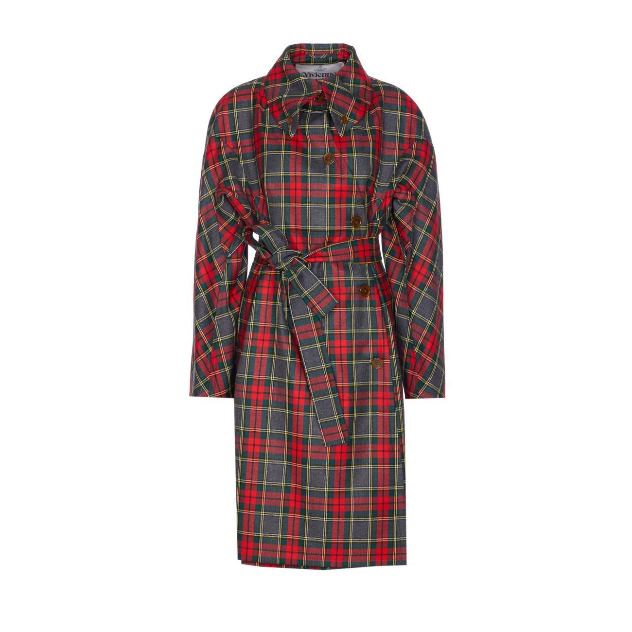 コート Vivienne Westwood Women's ALIEN TEDDY Check Coat 22053752_52120962_600.jpg
