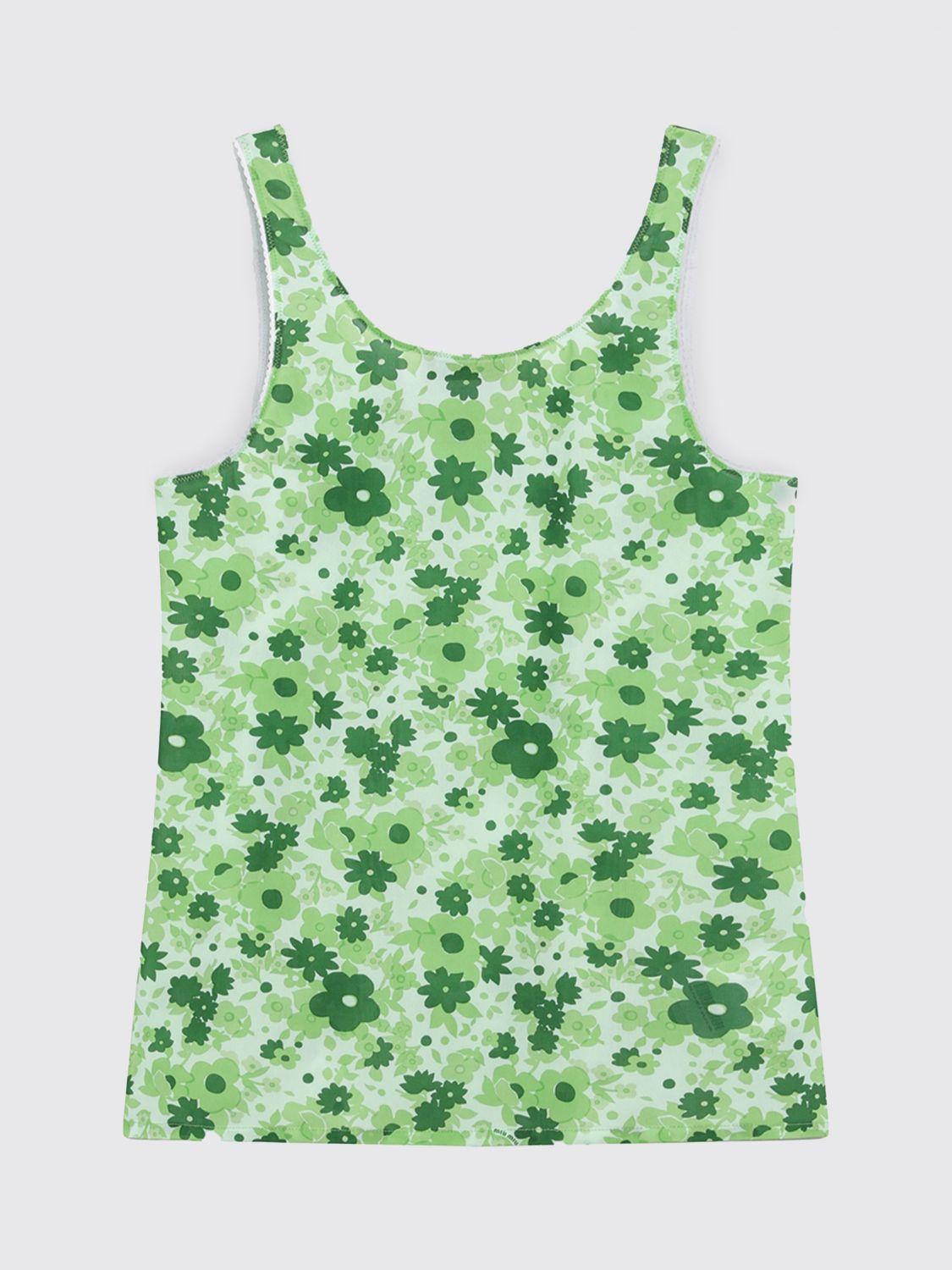 Miu Miu Sleeveless and tank tops for Women | Online Sale up to 33