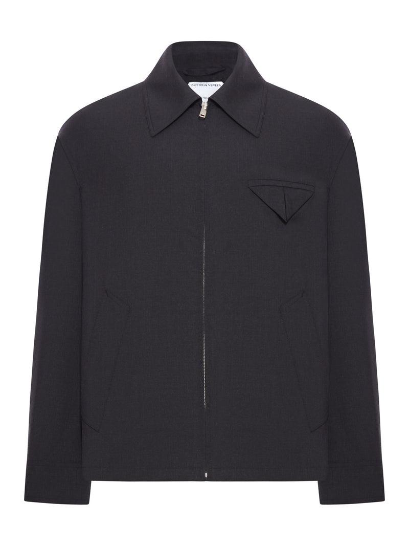 【関税込み】Bottega Veneta ブラック キルティングジャケット Bottega Veneta - Panelled Leather Jacket - Unknown Bottega