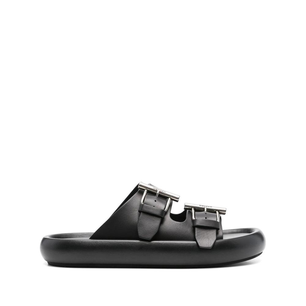 サンダル・ミュール alexander mcqueen SLIPPER (808137WIACE 1000) Alexander McQueen Slides Size 39 EU