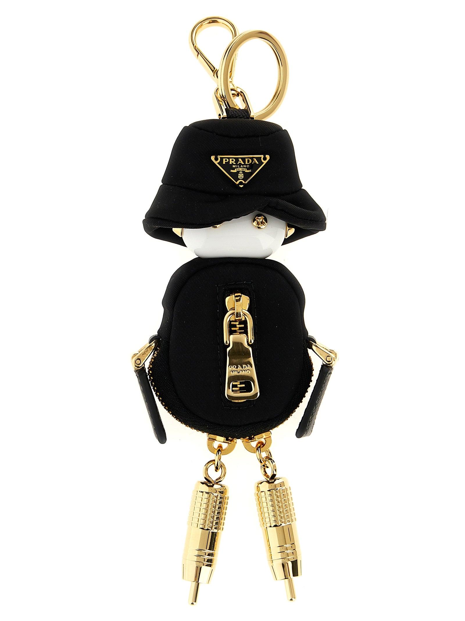 バッグチャーム PRADA Soft Robot keyring Prada 'Soft Robot' Keyring in Black | Lyst
