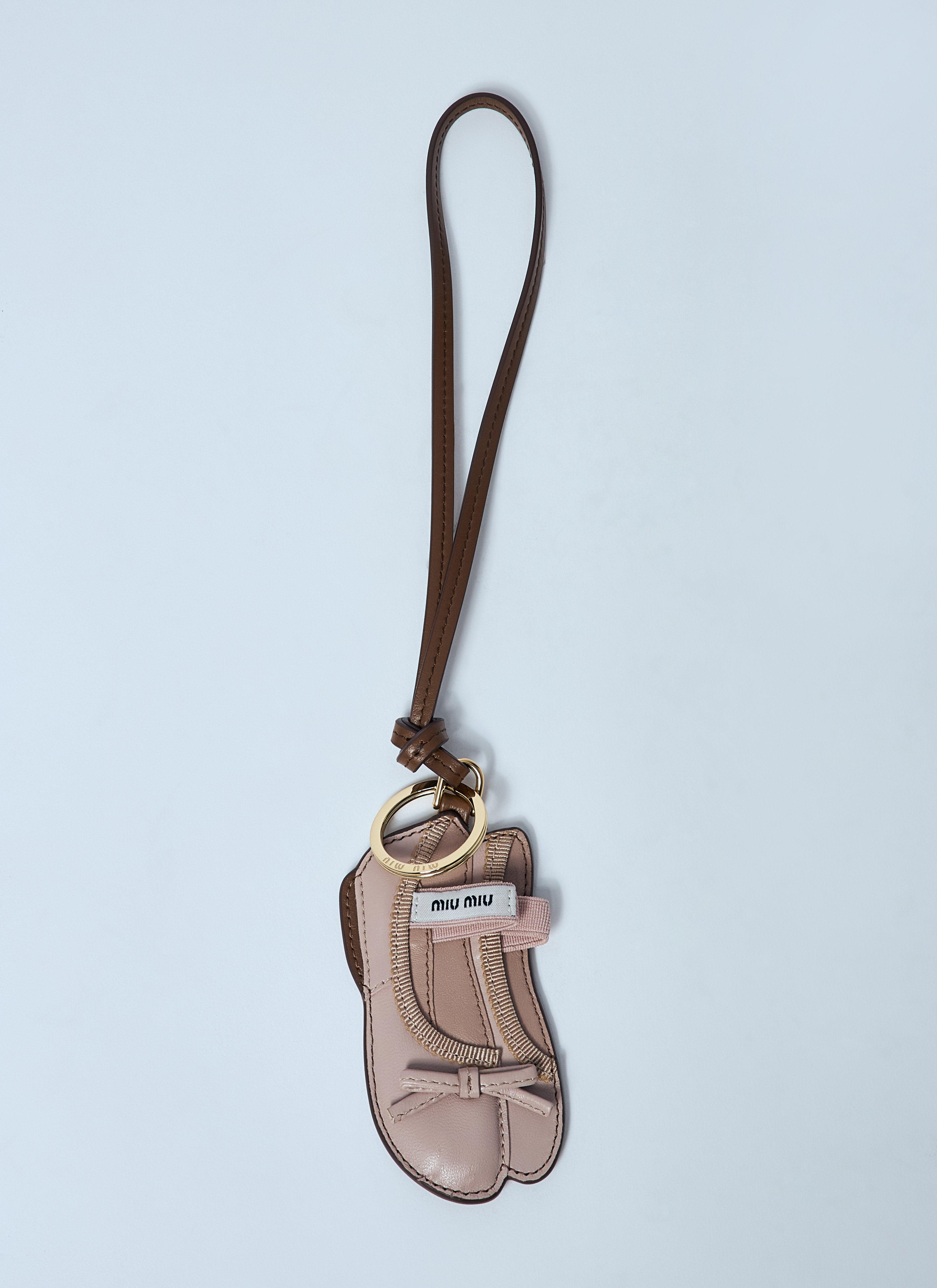 Miu Miu Aventure キーホルダー ミュウ バレエ レザー キーリング トリック - コレクション