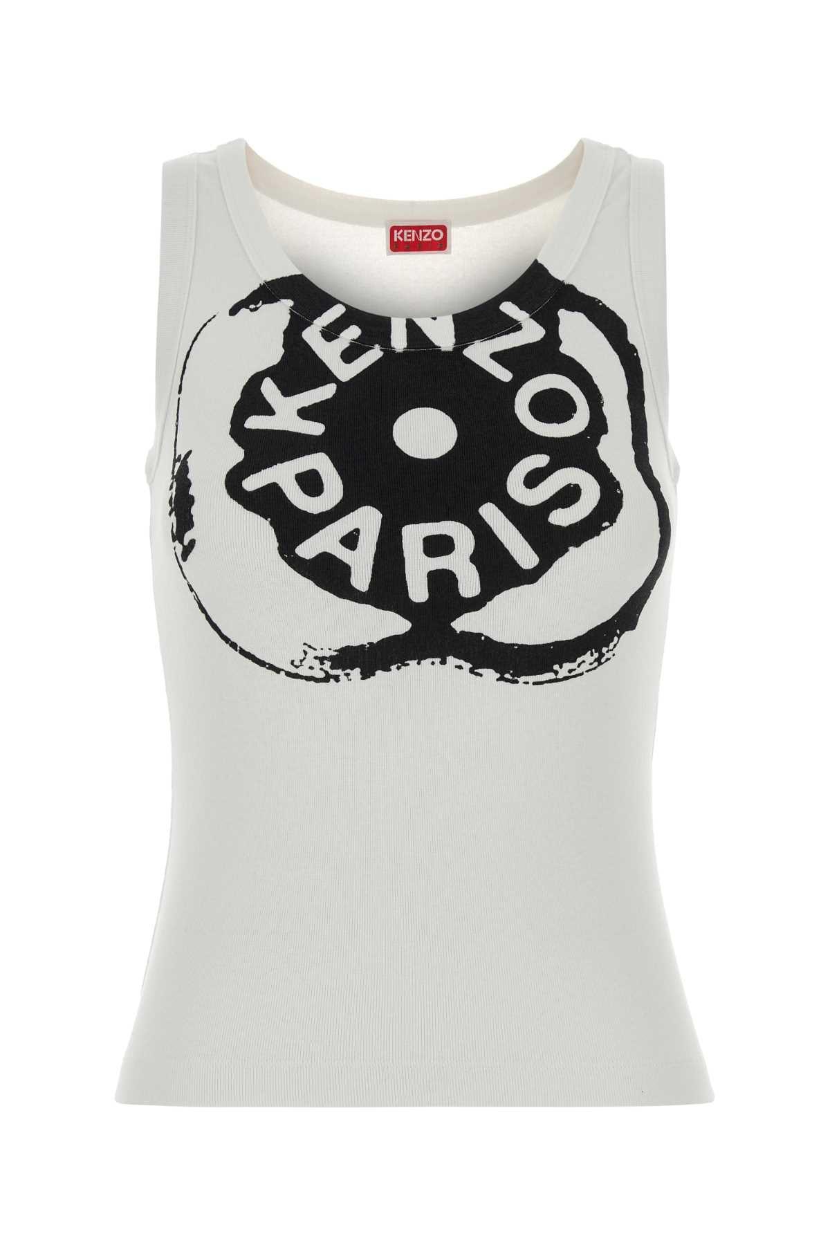 ケンゾー ノースリーブカットソー 36 S - KENZO（ケンゾー） トップス 半袖 FC52TO0049S8 レディース ギャザー
