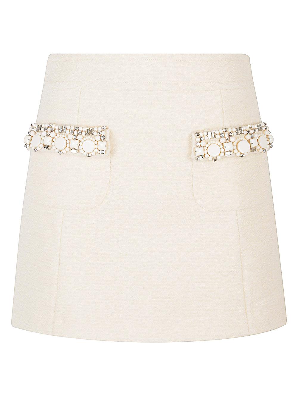 VIP【送料関税込】CELINE MINI SKIRT CELINE trapeze mini skirt 関税込 セリーヌ ミニスカート