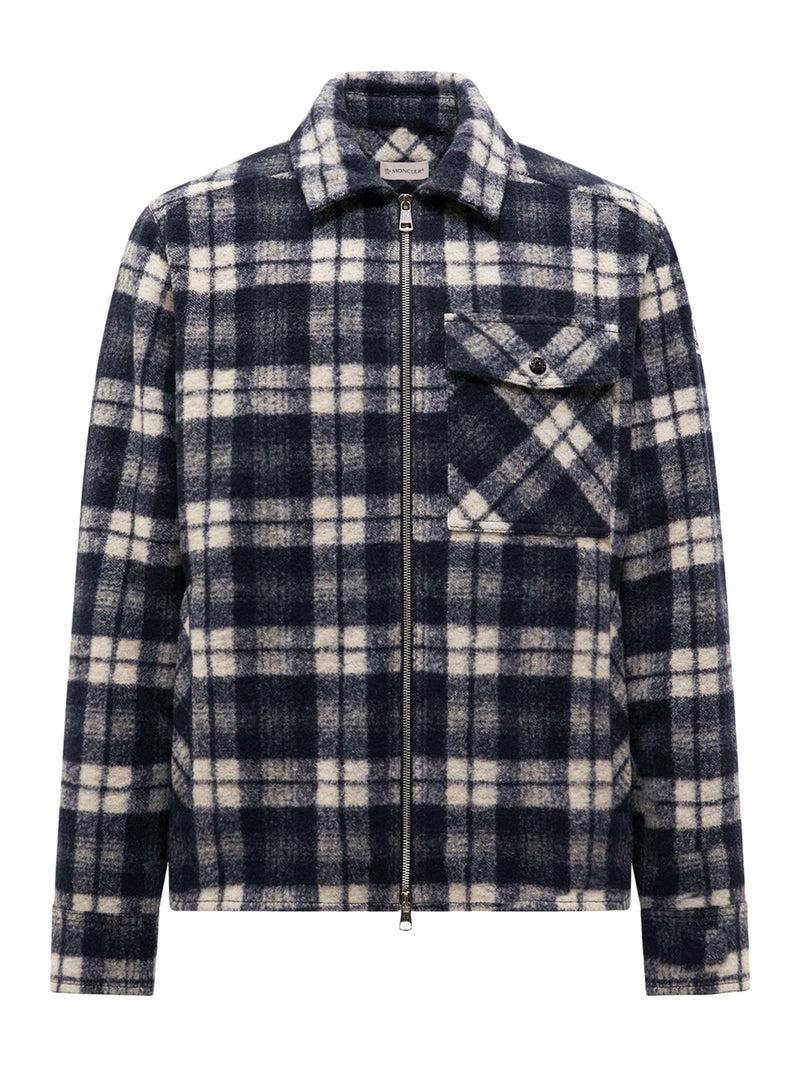 Moncler Long-Sleeved Tartan Shirt for Men | Lyst Moncler Long-Sleeved Tartan Shirt for Men | Lyst