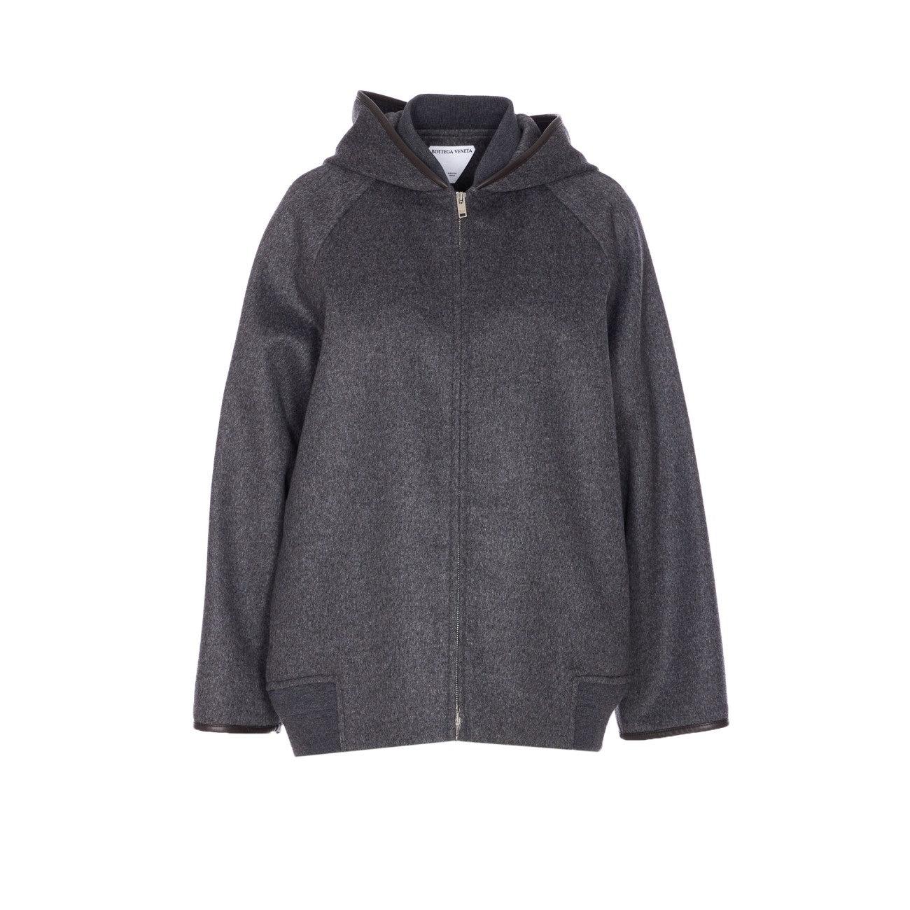 【関税＆送料込み】Bottega Veneta Wool Hood Blouson BOTTEGA VENETA - Wool hood blouson | Leam Roma - Luxury