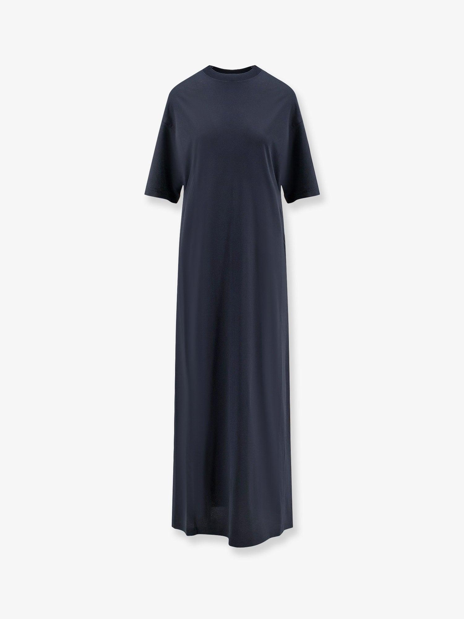 ワンピース BALENCIAGA Cocoon cotton jersey Maxi Dress Balenciaga Cocoon Cotton Jersey Maxi Dress in Blue | Lyst