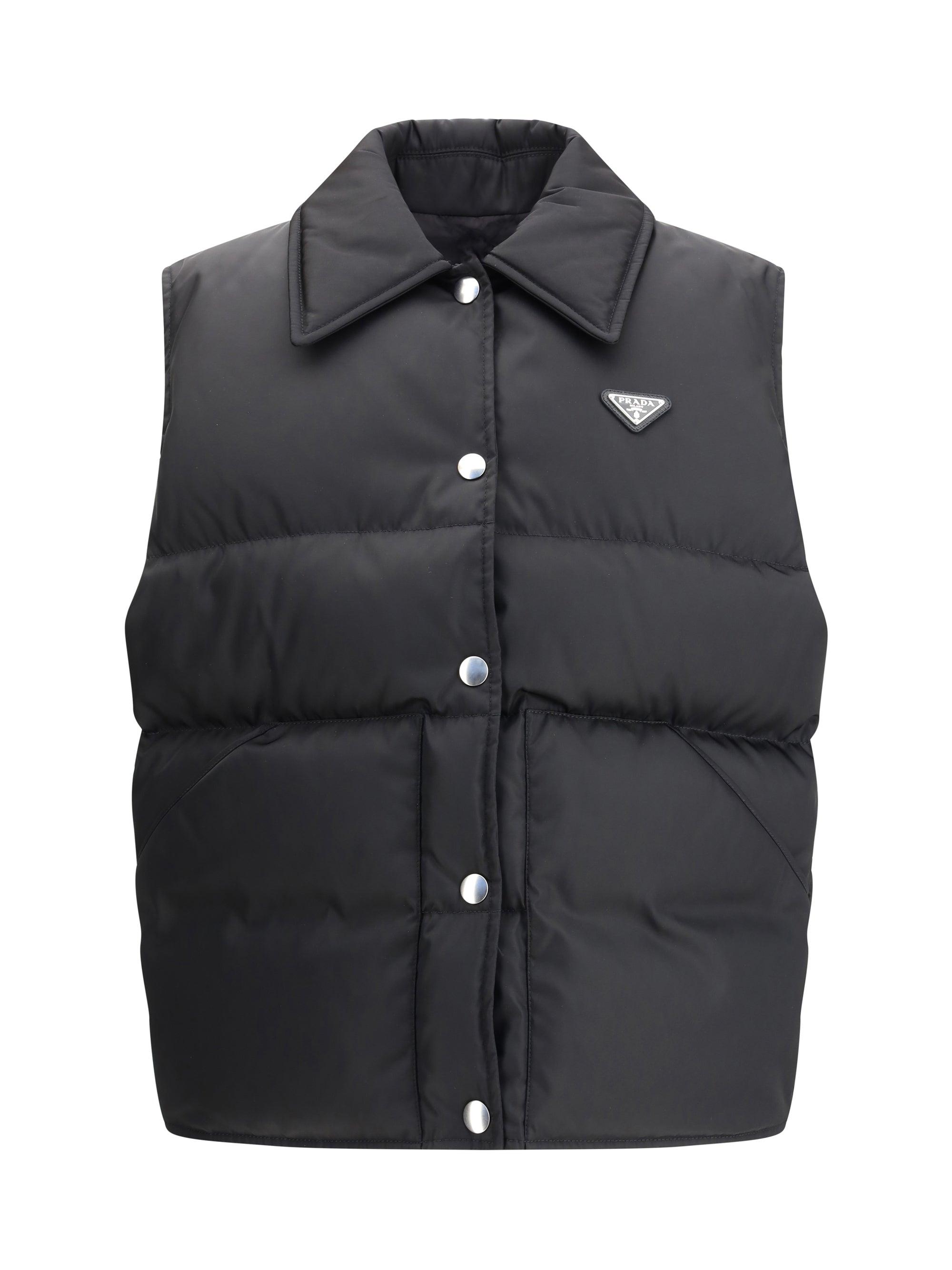 ベスト・ジレ PRADA Women Vests P567OHOOO1XV2F0008 Blue PRADA(プラダ) ベスト・ジレ(レディース) - 海外通販のBUYMA