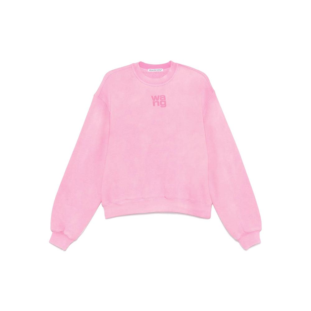 Tシャツ・カットソー UMA WANG Women Tops UP1032 UW200TAN Pink T-shirt Alexander Wang Essential Shrunken Tee 4CC3221358-658