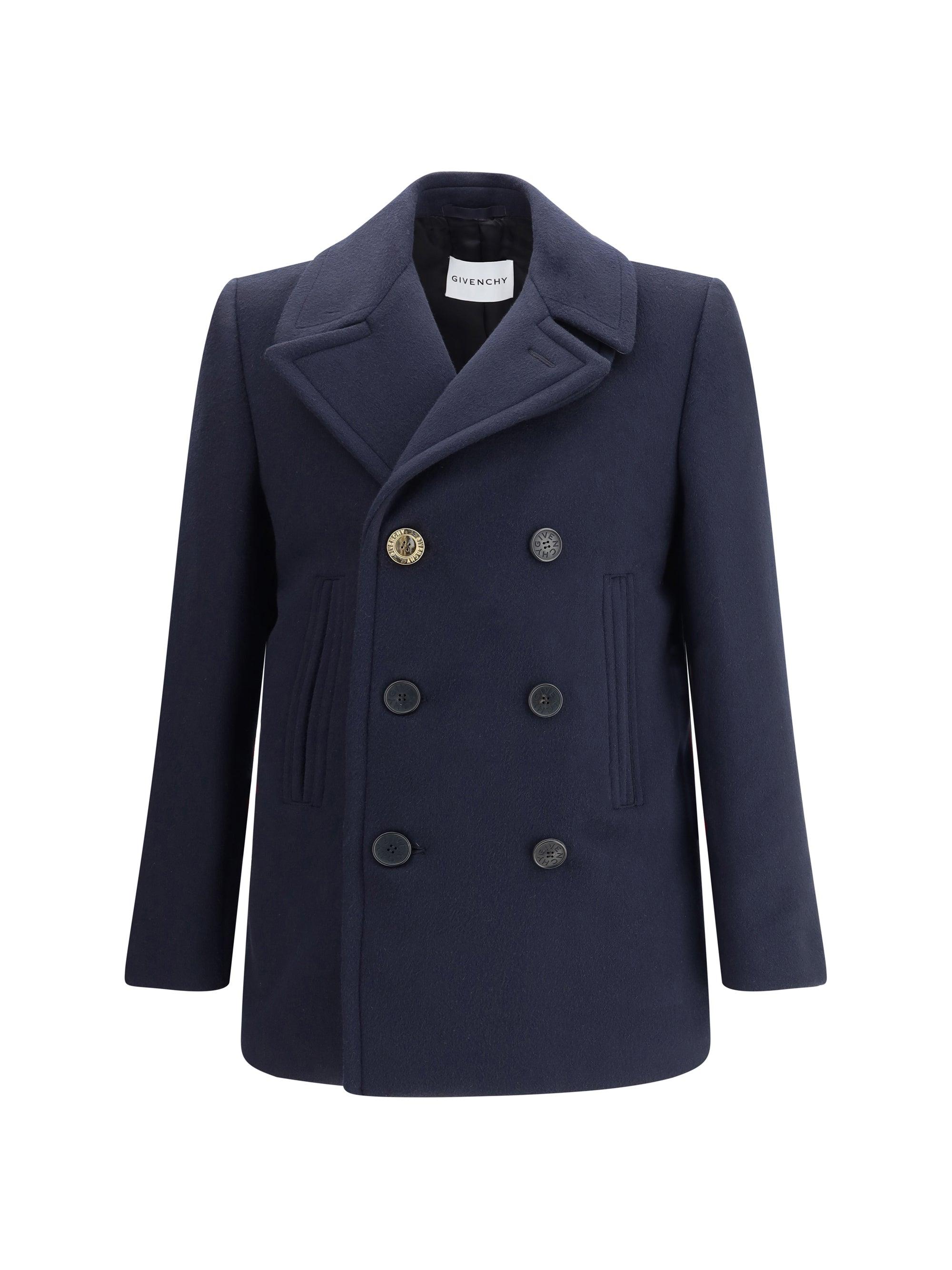 【送料&関税込】Givenchy Oversized Asymmetric Peacoat Givenchy Coats for Men | Online Sale up to 80% off | Lyst