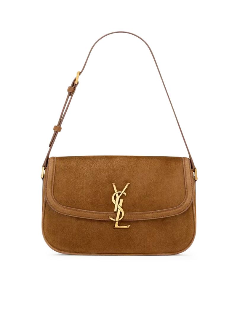 ショルダーバッグ・ポシェット Saint Laurent  Shoulder Bags Women Suede Brown Saint Laurent Brown Suede Bags for Women - Sale Up To 33% off