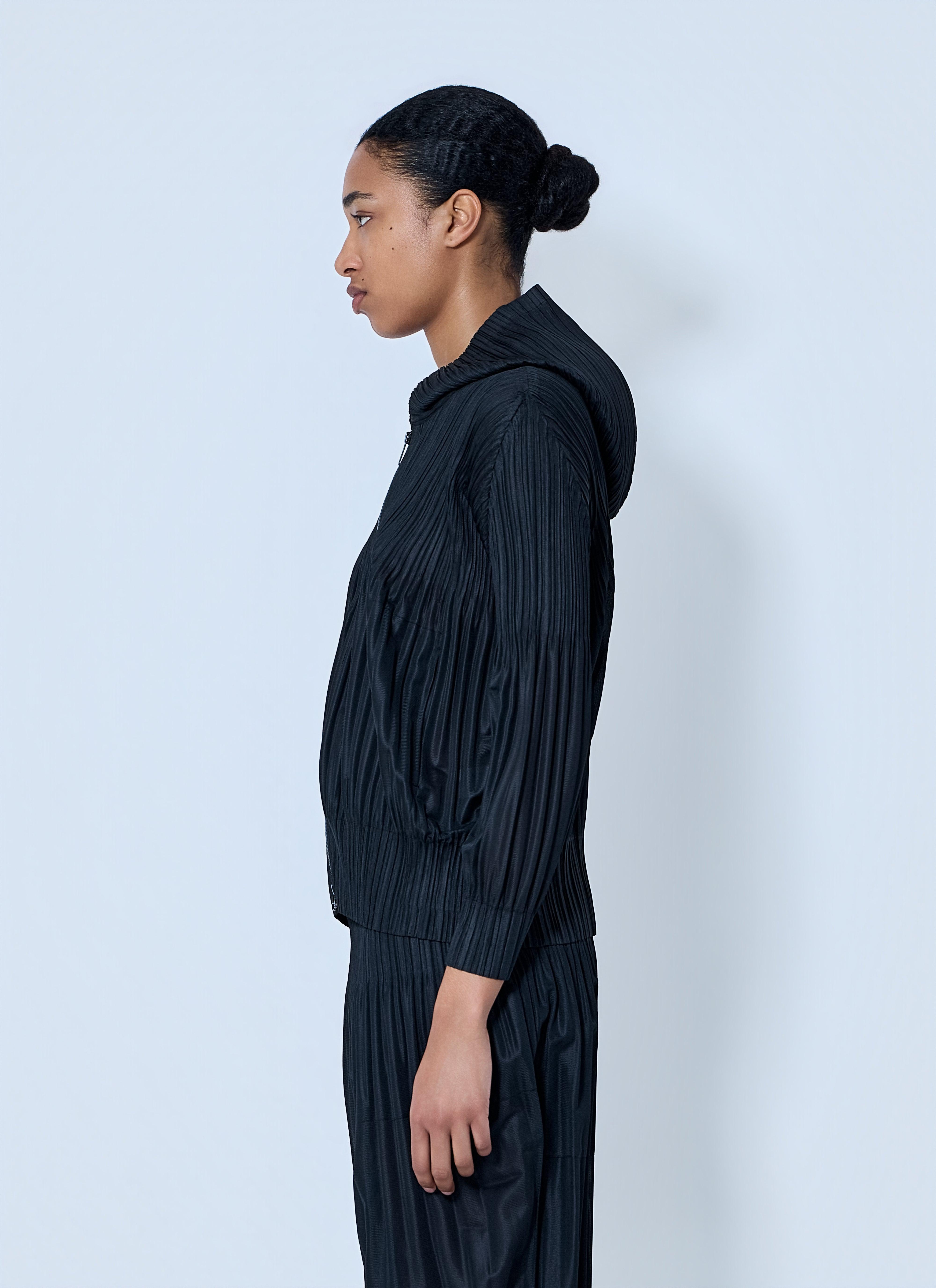 PLEATS PLEASE大人気！ジャケット Pleats Please Issey Miyake Trompe l'Oeil Pleated Full Zip Jacket