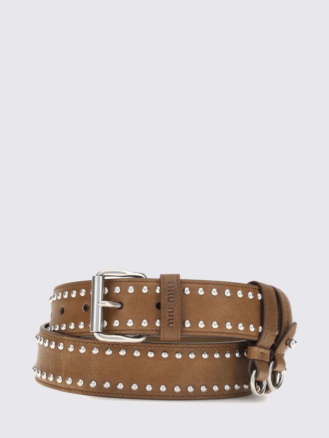 小物 2000s Miumiu studs belt Miu Miu Belts for Women | Online Sale up to 34% off | Lyst