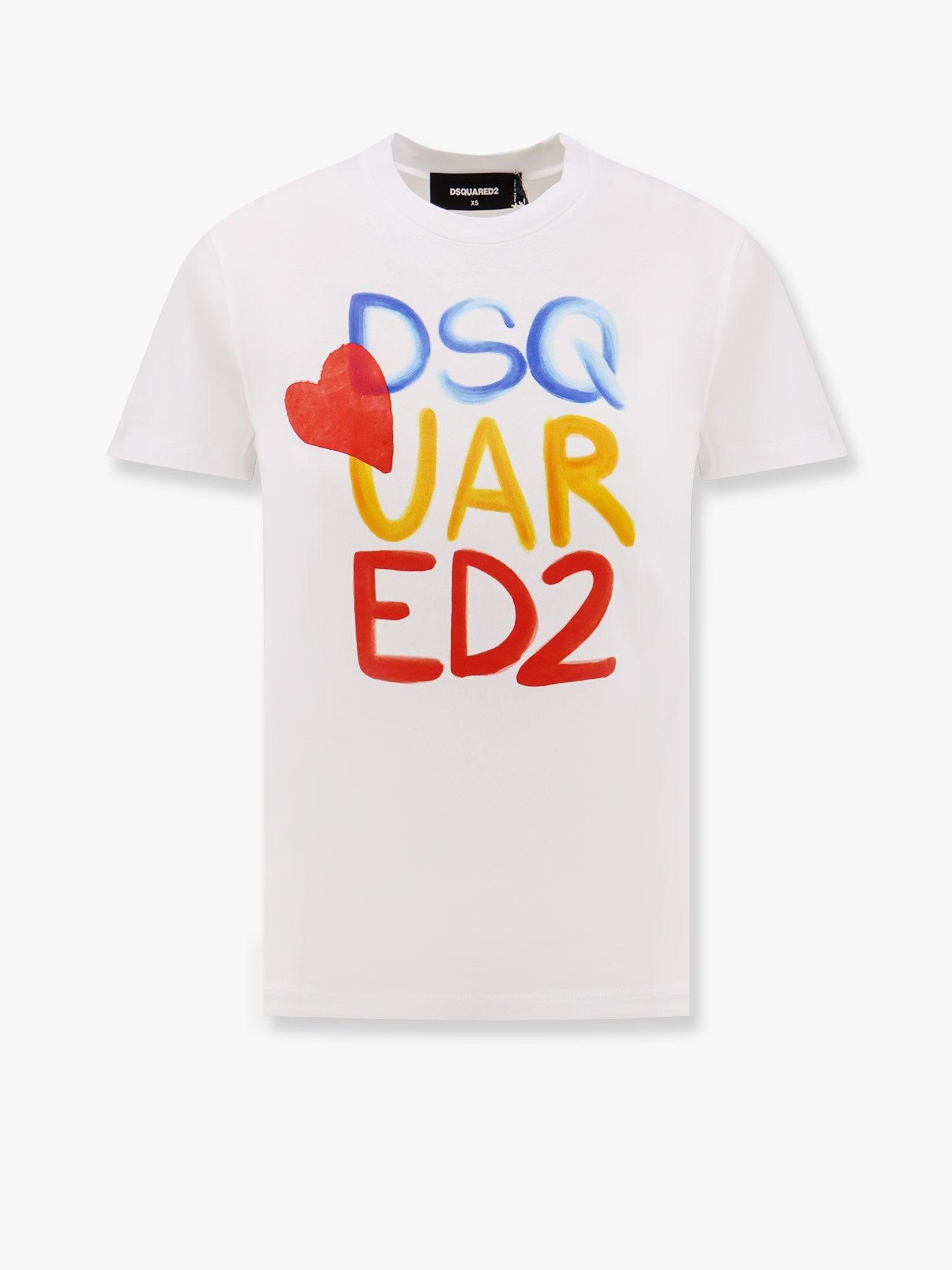 Tシャツ・カットソー DSQUARED2 Dsquared2 Summer Lovers linen T-shirt Bianco S78GD0097S24583100G1.jpg?sw=