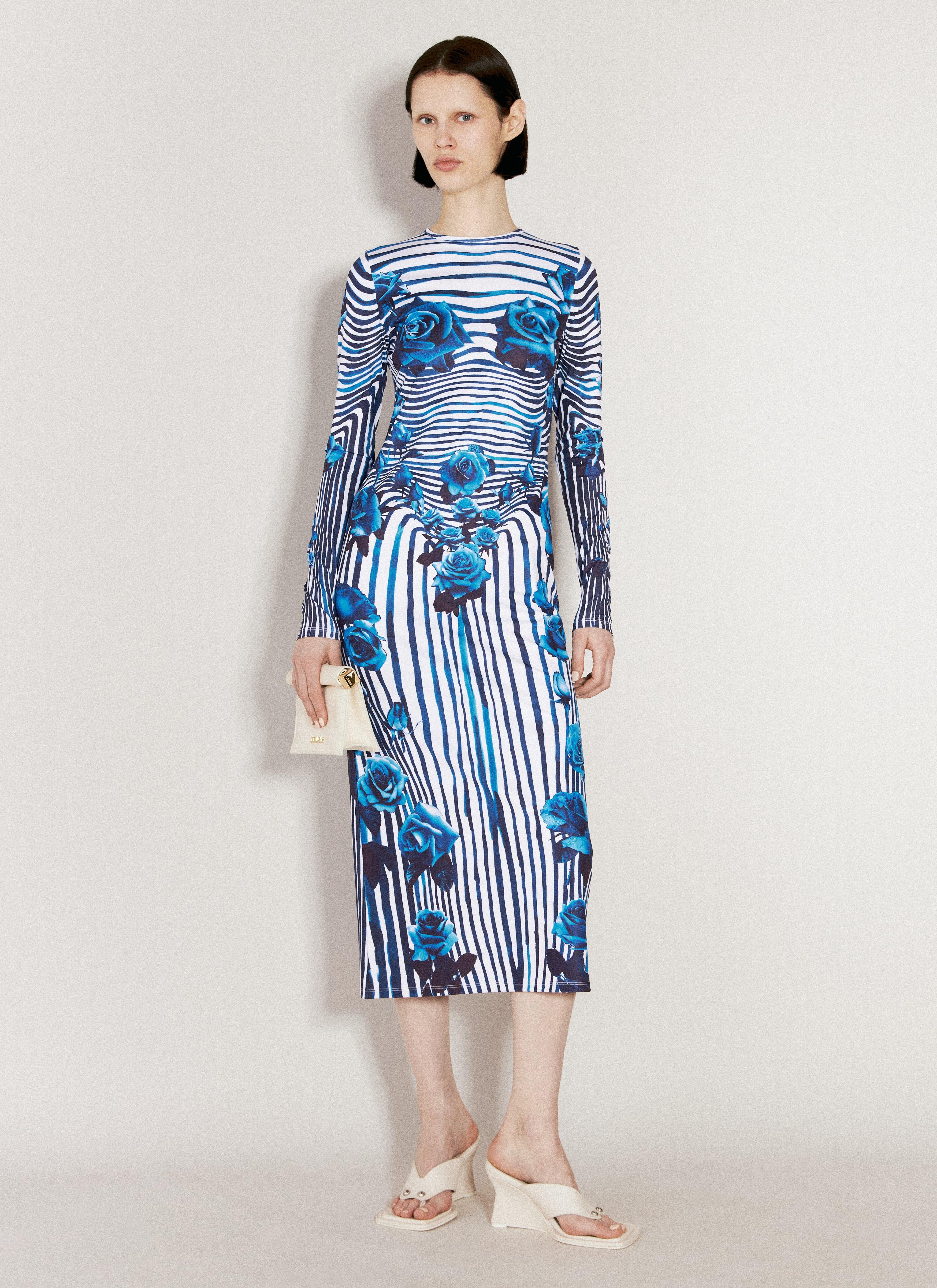 long sleeve midi cut out dress Trendy Front Shirring Cut-out Long Sleeved Dress