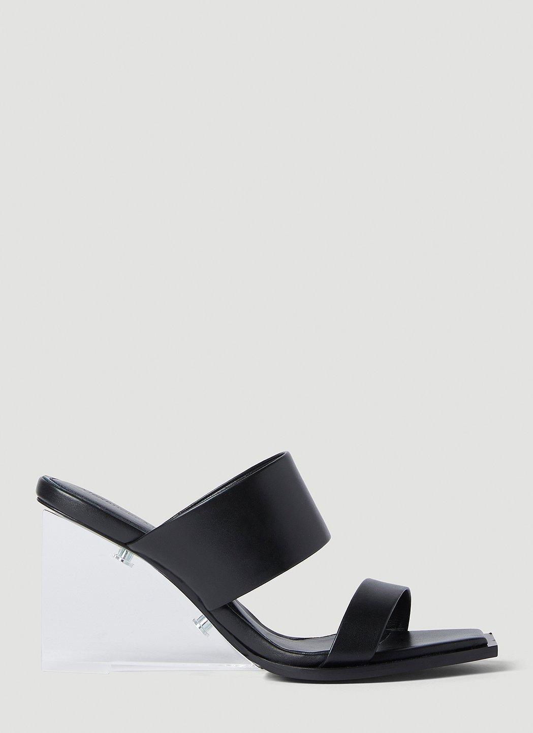 サンダル・ミュール ALEXANDER MCQUEEN Black Leather Shard Mules Alexander McQueen Sandal Leather in 1399 – Leigh's of Breton